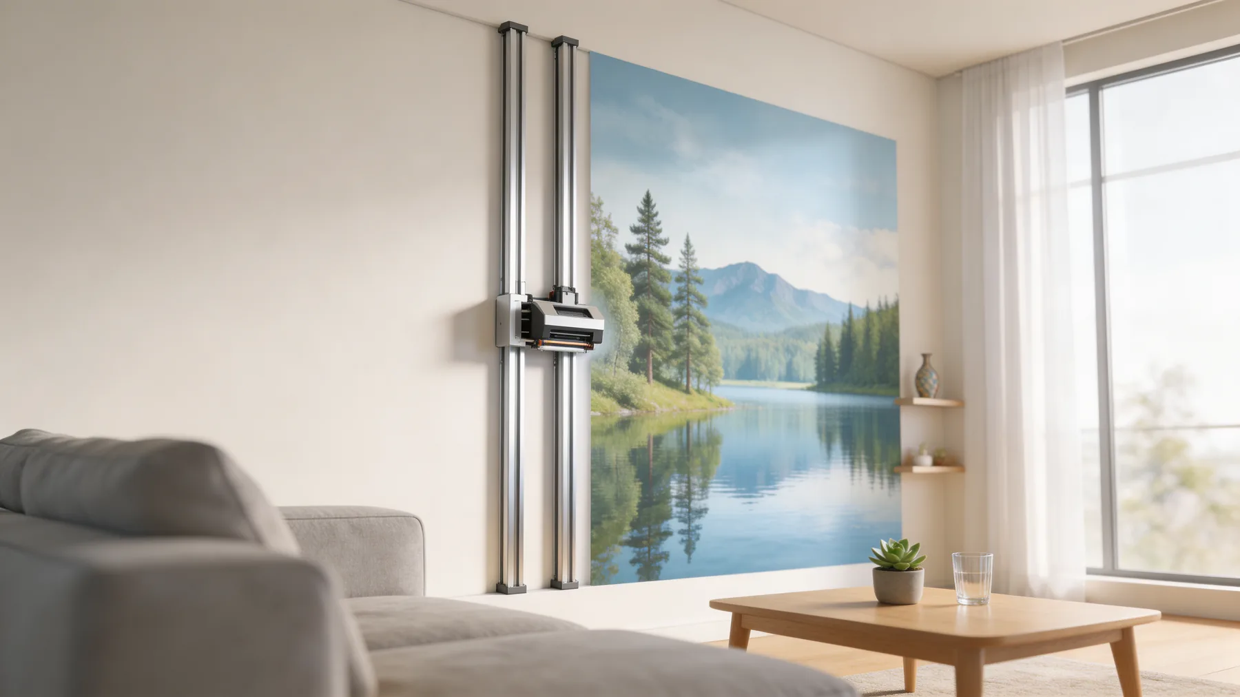 Homes wall print
